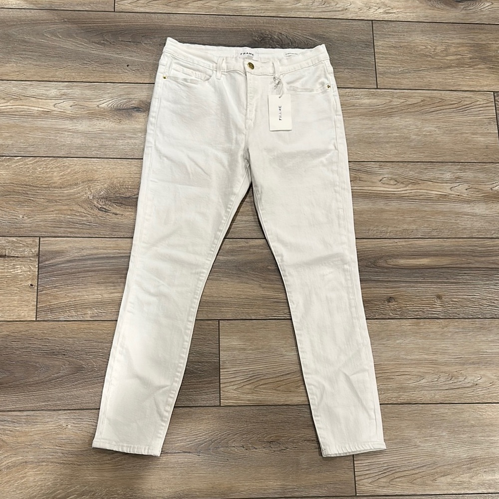 NWT Frame Le Skinny De Jeanna Crop